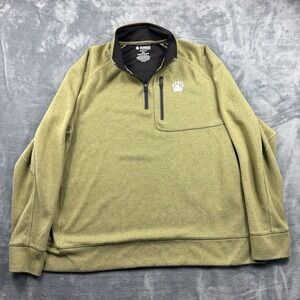 Alaskan Hardgear Pullover Mens 2XL Quarter 1/4 Zip Sweatshirt Outdoors Duluth